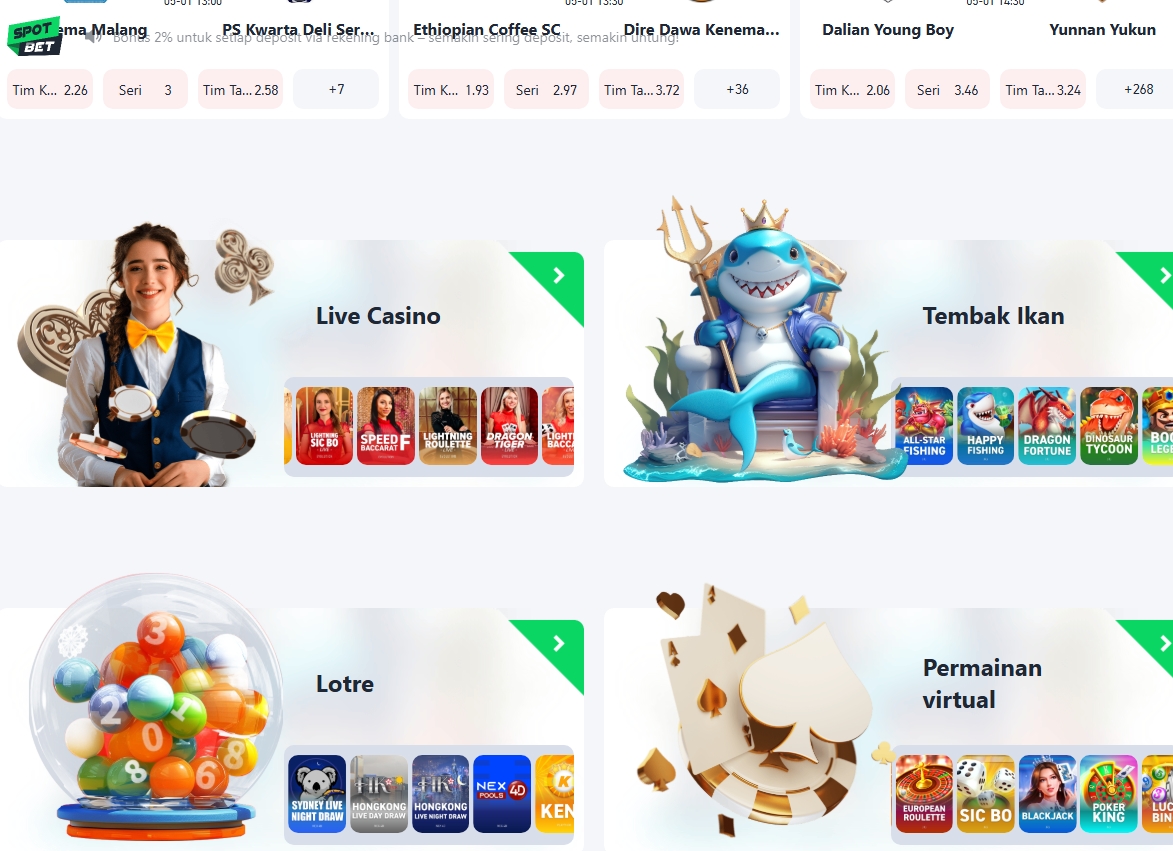 Spotbet – Situs Judi Online Nomor 1 di Indonesia